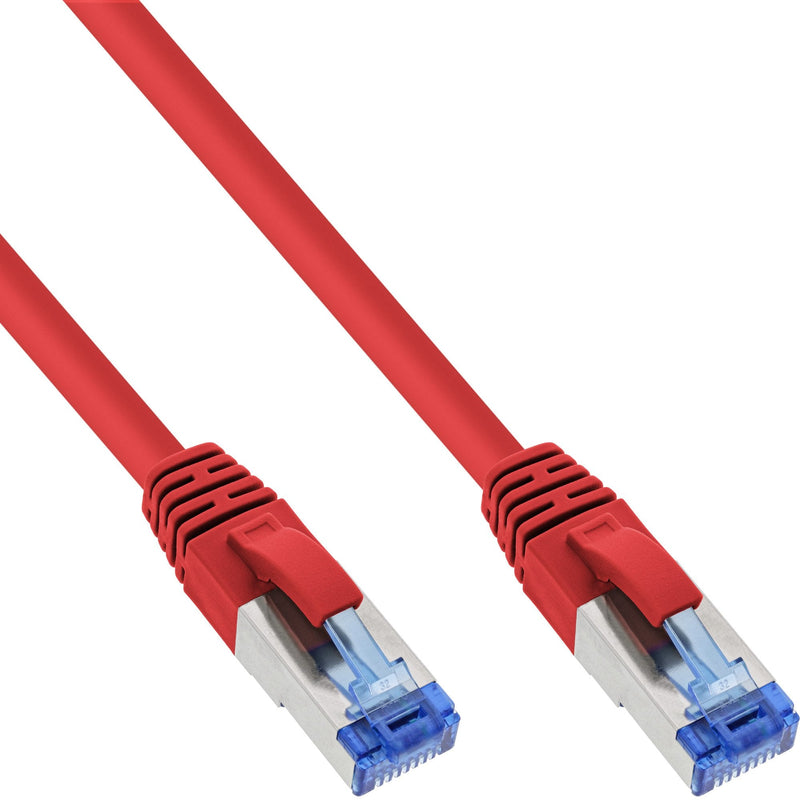 Inline Network Cable S/FTP Pimf CAT.6A Libre Halógenos 500MHZ Red 3M