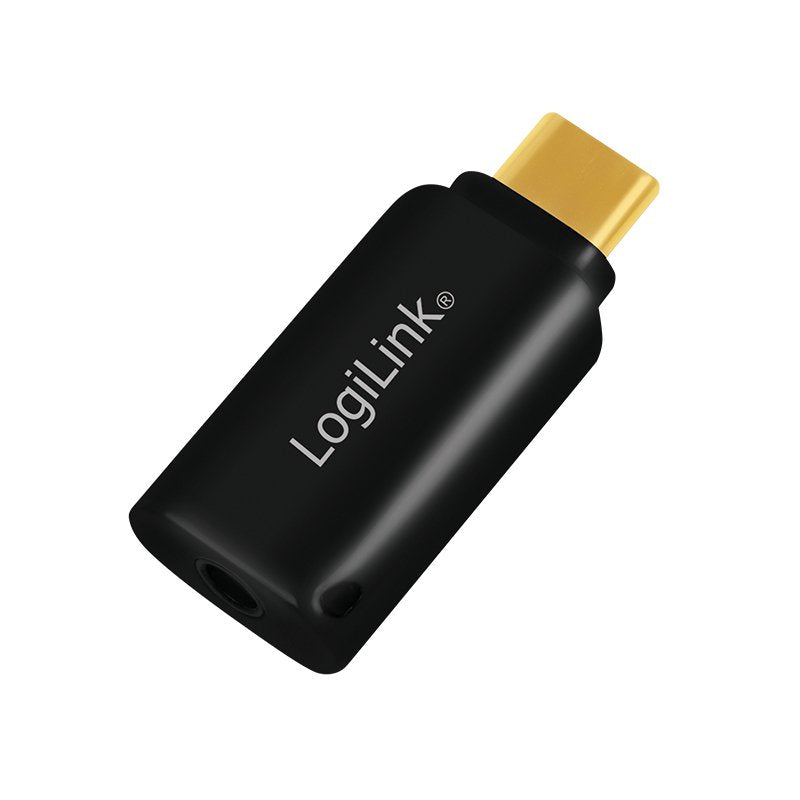 Logilink UA0356 Adapter USB-C a Jack 3,5MM Black