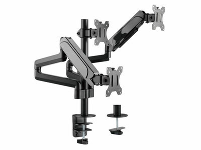 Equip Stand Desk Tres Arms 3 Screens 17 - 27 Aluminium Muelle Gas Tilt And Rotating Max. VESA 100X100 — image 1