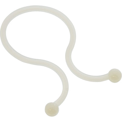 Inline Cable Ties Cables Cable Ties 26 - 30MM White 100 Units — image 1