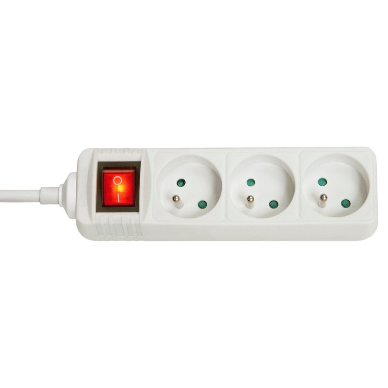 Lindy 73124 Base Múltiple 3 Salidas AC Indoor White