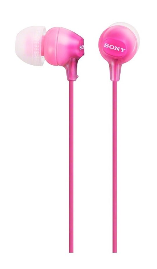Sony Headphones Intrauditivos MDREX15LPP Jack 3.5 Rosas