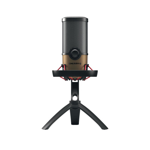 Cherry Um 9.0 Pro RGB Black Cobre Microphone Surface Desk — image 1
