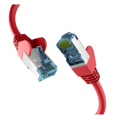 Efb RJ45 Network Cable With CAT.7 Rohcable Red 5M
