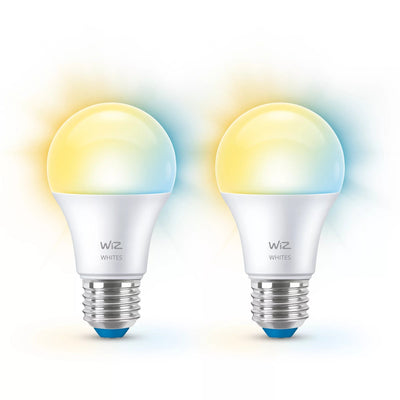 Wiz Whites Bulb LED Forma: A60 Escarchado Finish E27 8W (equivalente 60W) Clase F White Adjustable 2700-6500 K — image 1