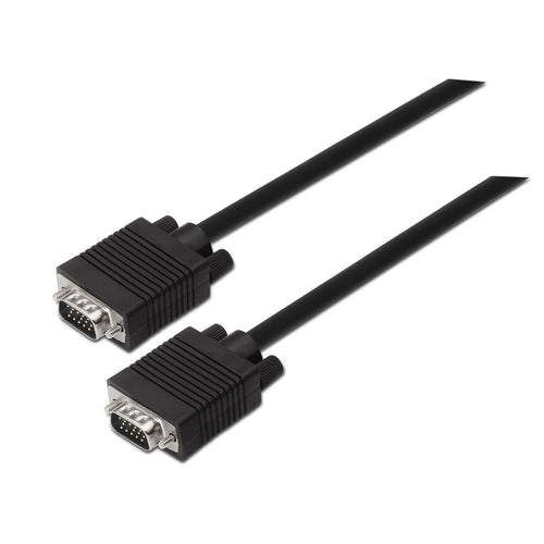 Aisens Cable Svga - HDB15/MACHO-HDB15/Male - 1.80M - Black — image 1