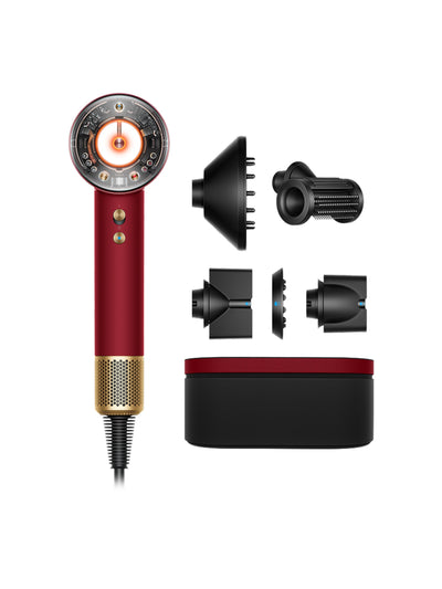 Dyson Hair Dryer Hair Asciugacapelli Supersonic Nural 1600W, Colour Red Terciopelo/Gold — image 1