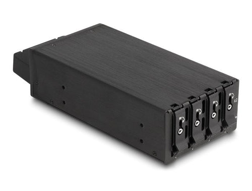 Delock 47126 Shelf Mobile Phone Bahía Delgada 4 X SSD M.2 NVMe With Connector Slim Sas SFF-8654 Slim — image 1