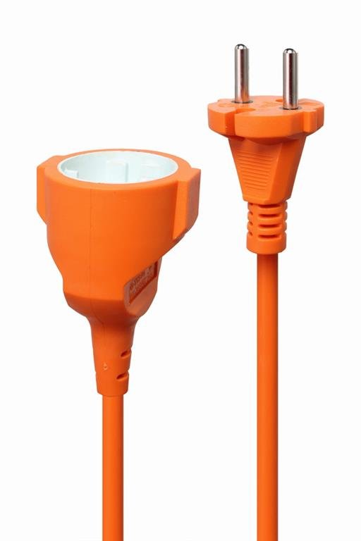 Gembird Cable Power Extension 20M/Orange PC-186XOD- Or -20M