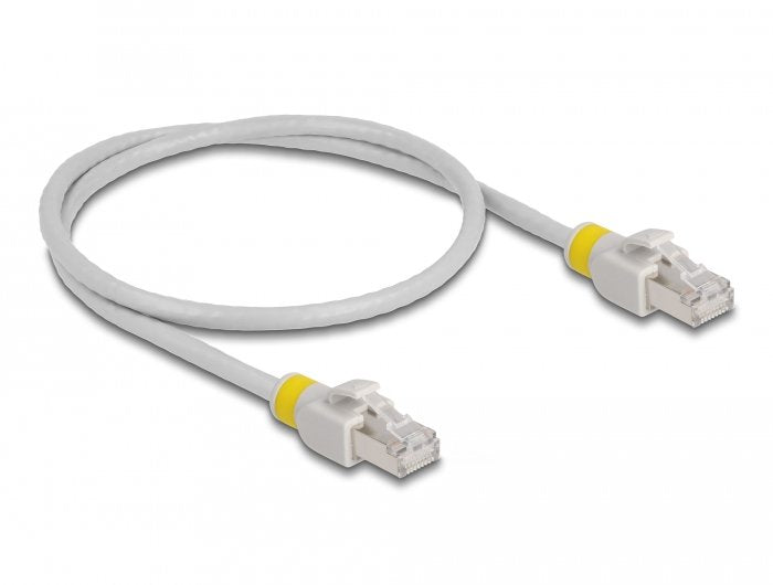 Delock Network Cable RJ45 CAT.6A S FTP Con Color Clips 0,5M