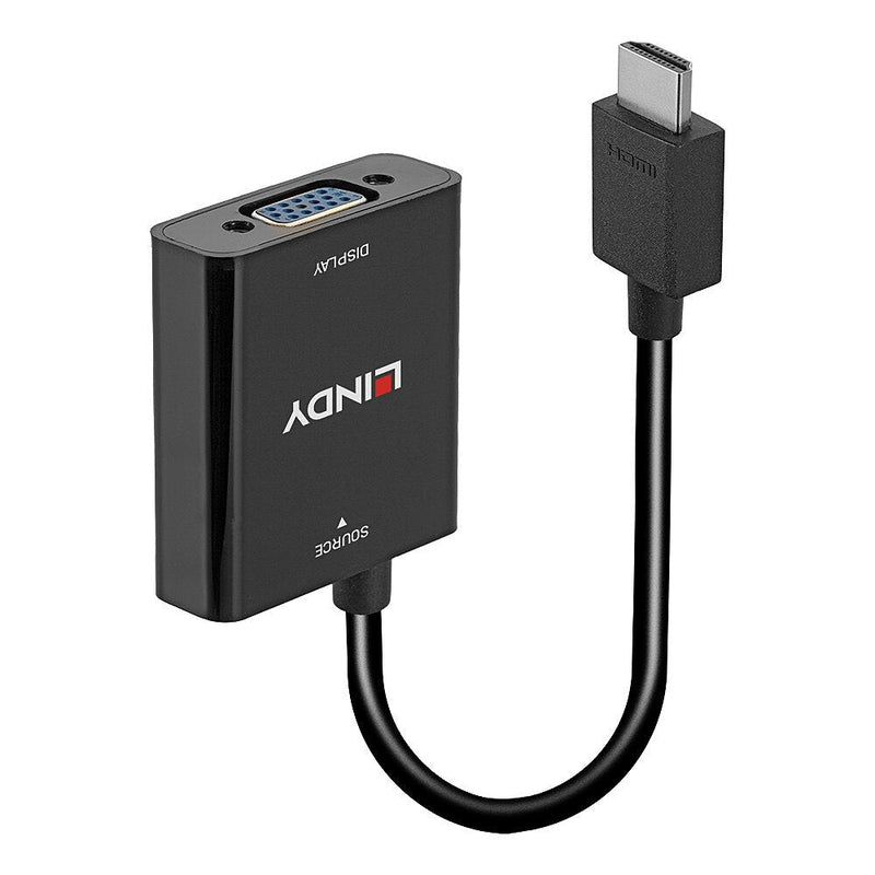 Lindy 38291 Adapter HDMI Type a Standard VGA (d-sub) Black