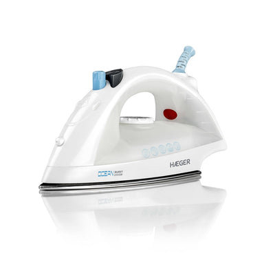 Haeger Ocean Burst 2000 Straightener Vapor-seco Soleplate Steel Inoxidable 2000W White — image 1