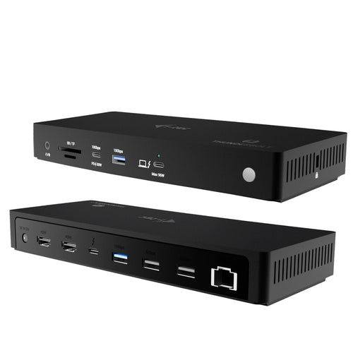 I-tec THUNDERBOLT4 3XDISPLAY Ds 2x HDMI 1XTB3 1X2.5GLAN 1x USB-C GEN2 2x USB-A GEN2 2x USB-A GEN1 SD + TF Card — image 1