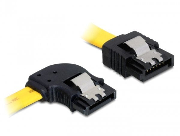 Delock Cable SATA 6GB/S Links/Gerade Metall 30CM
