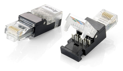 Equip Kit 2 Units Connector RJ45 Equip CAT.6 Toolfree No Necesitas Tool Grimpado 121165 — image 1