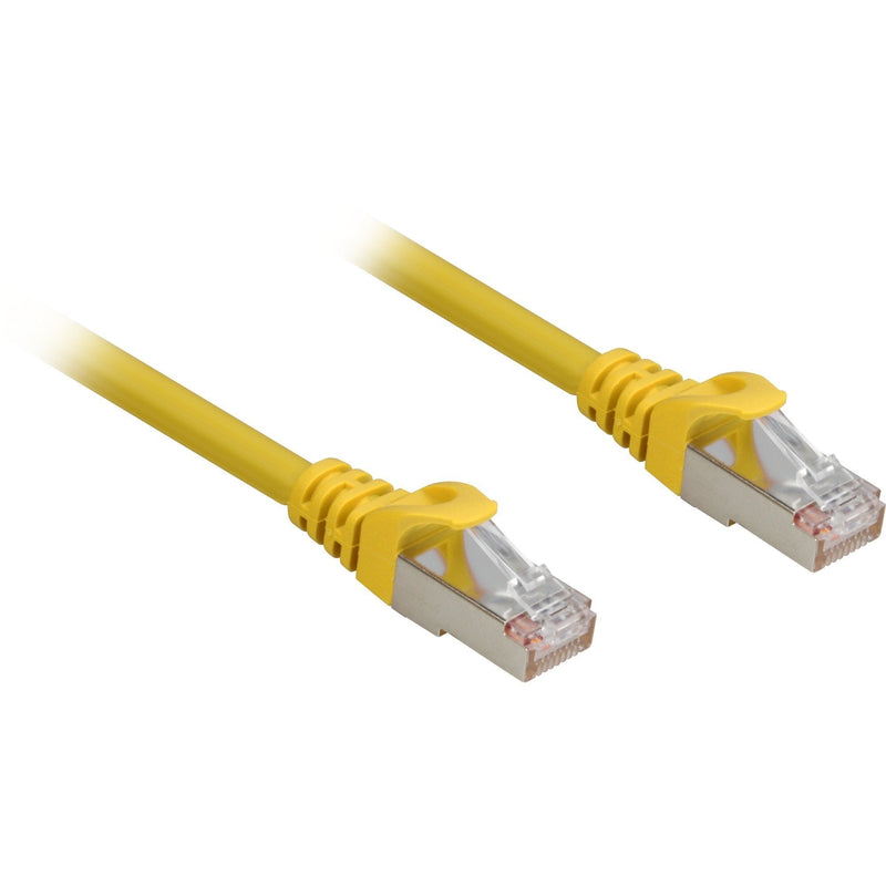 Sharkoon Network Cable RJ45 CAT.6A SFTP 2M Yellow