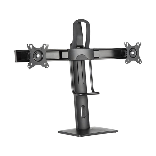 Aisens Desk Mount Pro Contrapeso Rotating And Tilt 2 Monitores (17-27) - Black — image 1
