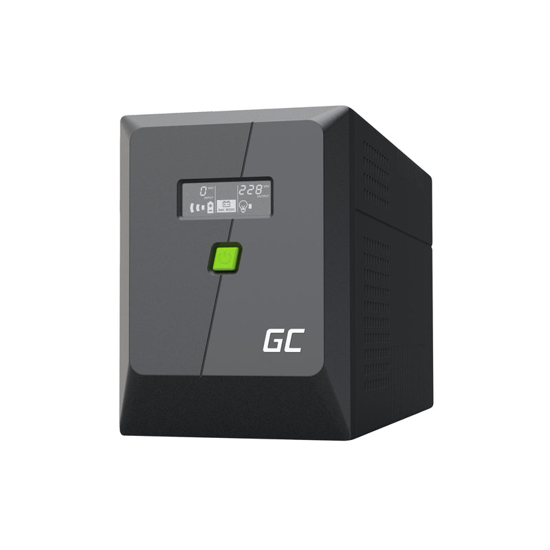 Green Cell UPS UPS (ups) Line Interactive 1,5KVA 900W 4 Salidas AC