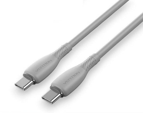 Vention USB Cable 2.0 Type-c Trvhf USB Type-c Male USB Type-c Male Up To 60W 480Mbps 1M Grey — image 1