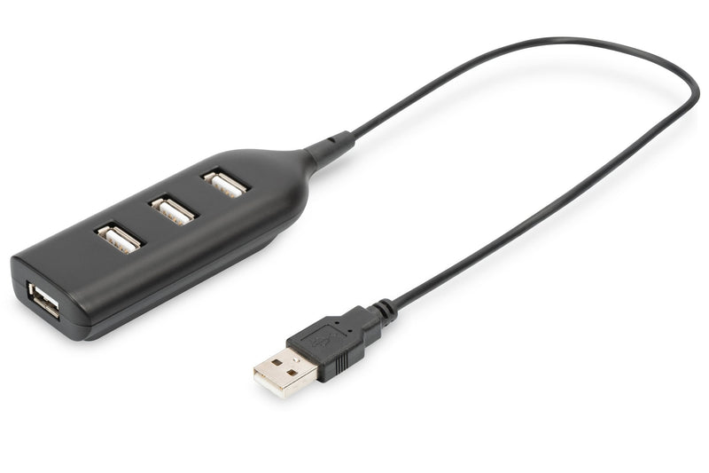 Digitus Hub 4 Port USB 2.0 Black AB-50001-1