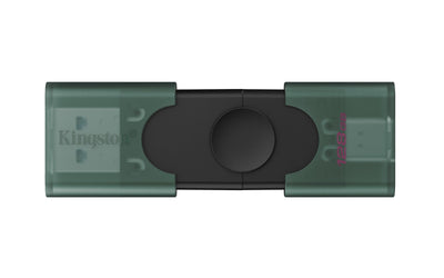 Kingston USB Flash Drive 128GB Datatraveler USB-A + USB-C 3.2 Gen 1 DUOG2 — image 1