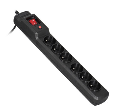 Activejet Power Strip Combo 6GN 5M Black With Cable — image 1