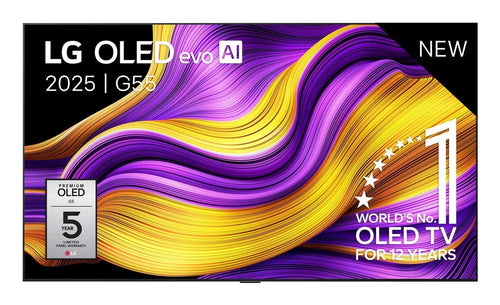 LG TV OLED Evo Ai G5 OLED55G55LW 55' Ultra HD 4K Smart TV Wi-Fi — image 1