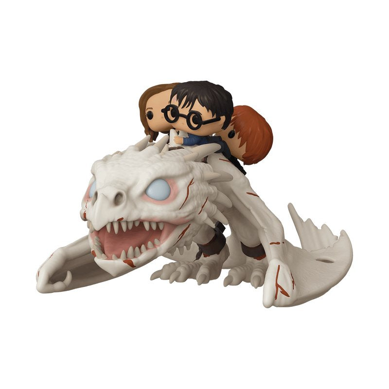 Figura Pop Gringotts Dragon Con Harry, Ron Y Hermione Harry Potter