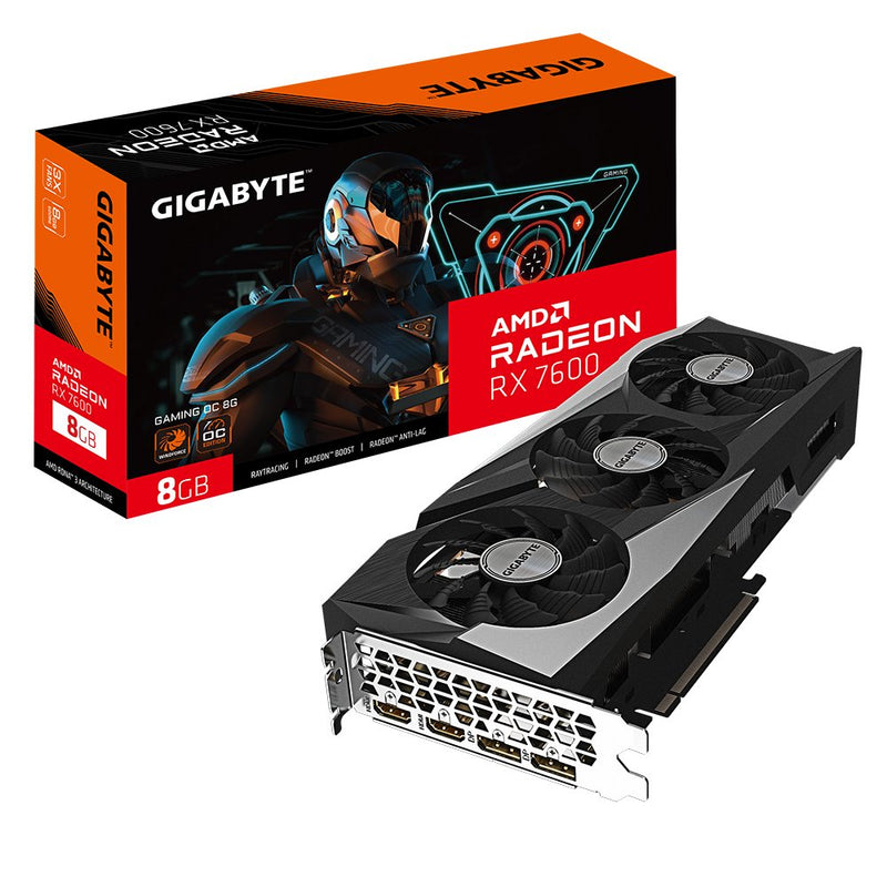 Gigabyte Radeon Rx 7600 Gaming Oc 8GB GDDR6