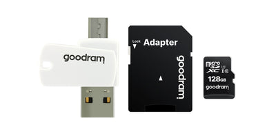 Goodram Memory Flash M1A4-1280R12 128GB Microsdhc Clase 10 Uhs-i — image 1