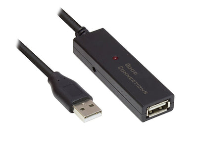 Cable Alcasa GC-M0131 USB 5M USB 2.0 USB a Black — image 1