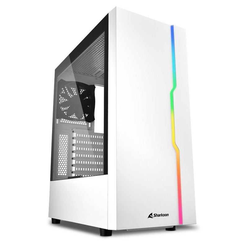 Sharkoon PC Case Slider RGB White