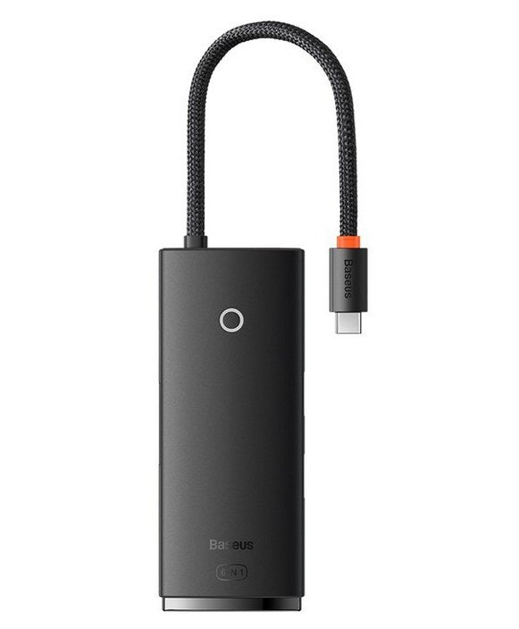 Baseus WKQX050101 Hub Interfaz USB 3.2 Gen 1 (3.1 Gen 1) Type-c Black