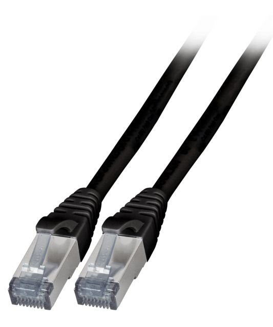 Efb RJ45 Network Cable CAT.6A S FTP Tpe, 6KV Black 30M