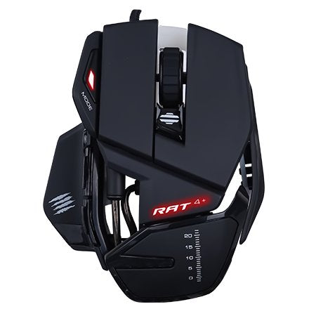 Mad Catz R.a.t. 4 + Mouse USB Type a Óptico 7200 DPI Mano Derecha