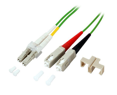 Efb Duplex Network Cable Lc-sc OM5 1M Lszh 2MM Limettengrn — image 1