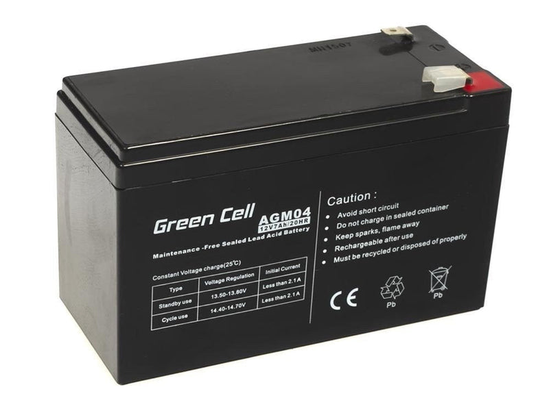 Green Cell Battery Agm 12V7AH