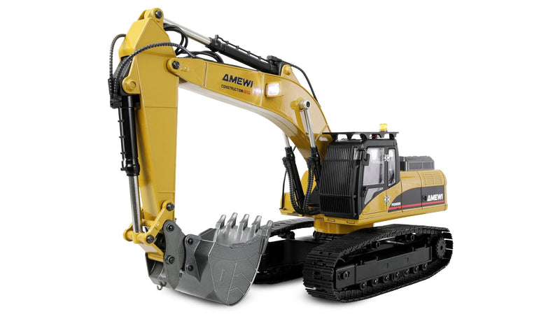 Amewi G705E Bagger Metall 1:14 Rtr Yellow 14 +