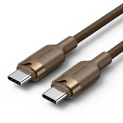 Vention USB Cable -c - Power Up To 60W - Length 1M - Housing Aluminium - Recubrimiento Nailon Trenzado - — image 1