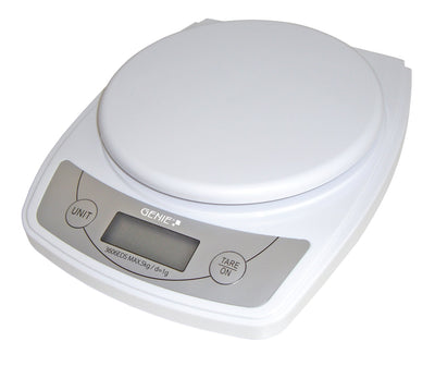 Genie 3606 Eds Scale Electrónica Kitchen White Encimera Rectángulo — image 1