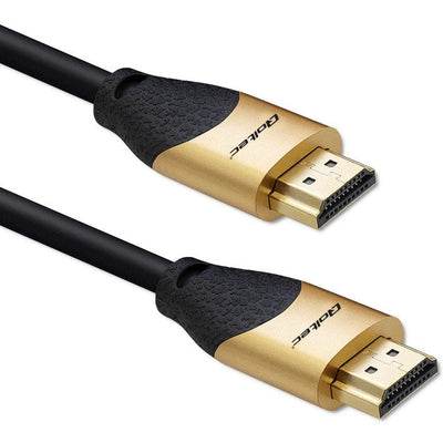 Qoltec Cable 50356 HDMI V2.1 Ultra High Speed 8K 60HZ 28AWG Gold 3M — image 1