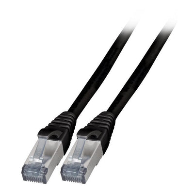 Efb RJ45 Network Cable CAT.6A S FTP Tpe, 6KV Black 10M — image 1