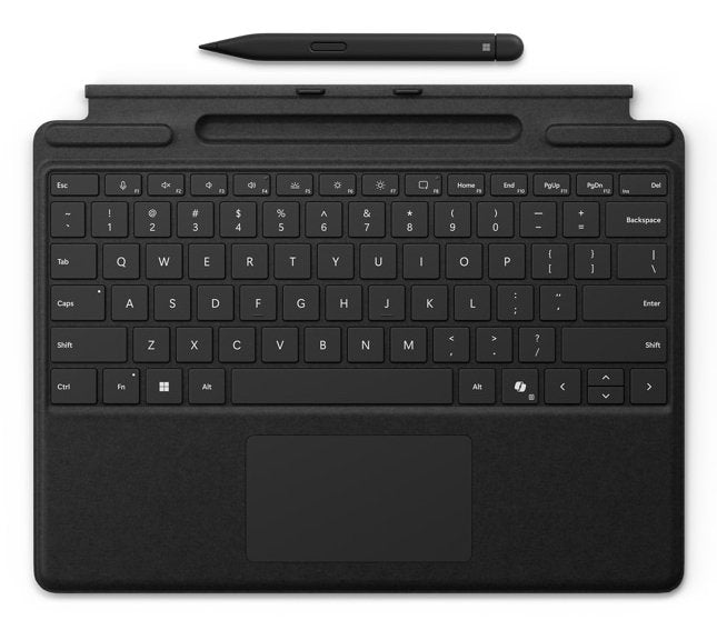 Microsoft Surface Pro Keyboard For Business Keyboard With Almacenamiento Pencil With Panel Touchscreen Aceleró