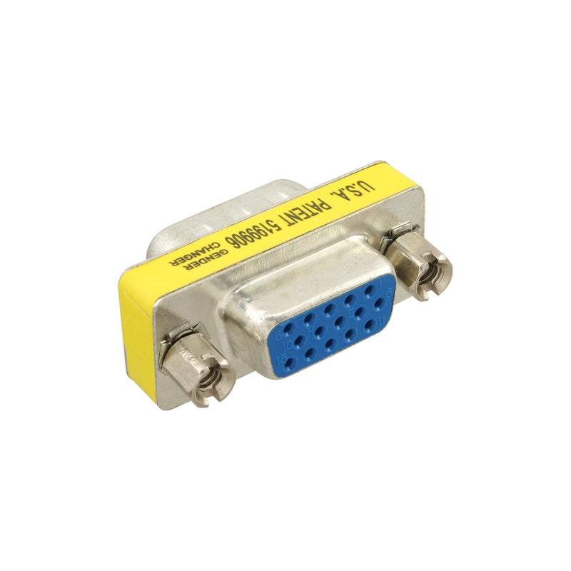 Inline Adapter 15 Pines HD VGA / S-VGA Male a Female