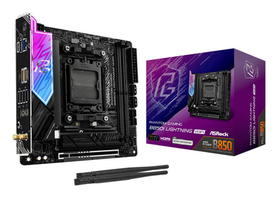 Asrock Motherboard B850I Lightning Wi-Fi AM5 DDR5 Mini ITX MB 90-MXBQR-A0UAYZ — image 1