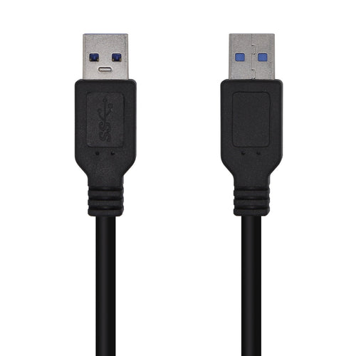 Aisens USB Cable 3.0 - Type a/m-a/M - 3M - Black — image 1