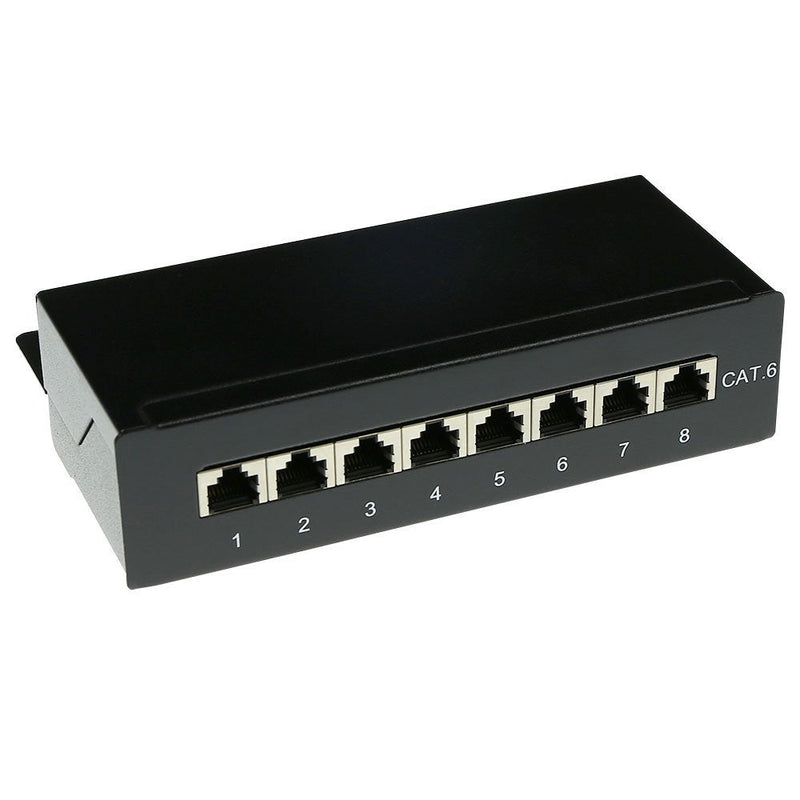 Surface Mounted Box Shielded 8 Ports CAT.6