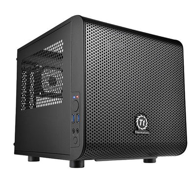 Thermaltake PC Case Core V1 Black 1 Ven 200MM Included/Window Transparent CA-1B8-00S1WN-00 — image 1