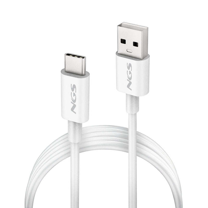 Ngs USB Cable 2.0 Zyro-ac USB Male USB Type-c Male Up To 15W 480Mbps 1M White