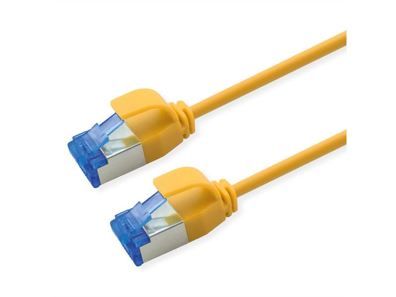 Roline Network Cable CAT.6A (class Ea) S FTP (pimf), Lsoh, PoE, Amarillo 0,5M